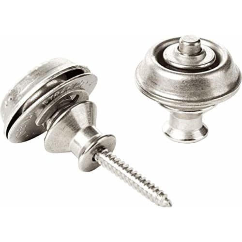 Jim Dunlop SLS1035VN Strap Locks, Vintage Nickel