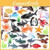 Vibrant Pvc Miniature Ocean Life Figurines Dolphin Seahorse Octopus And Lobster