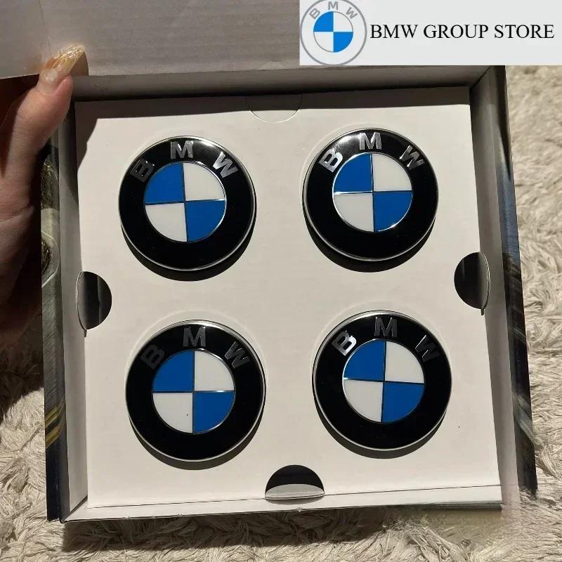 Für BMW E90 E91 E92 E93 F30 F10 F11 F04 E84 E83 F25 E70 F15 E72 F16 M2 M3 M5 M6 BMW GROUP 4 Stück 68MM Schwimmende Felgendeckel
