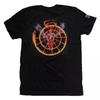 100% Cotton TOPS UNISEX TEES MENS WOMENS Tool Flame Spiral Shirt T-Shirt Official Metal Rock Band Tshirt