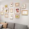 Stanzfreies minimalistisches Fotorahmen-Set für Wohnzimmerwanddekoration