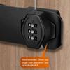 Security 3 Digit Coded Combination Coded Lock Coded Lock Cabinet Password Locks Window Stoppers