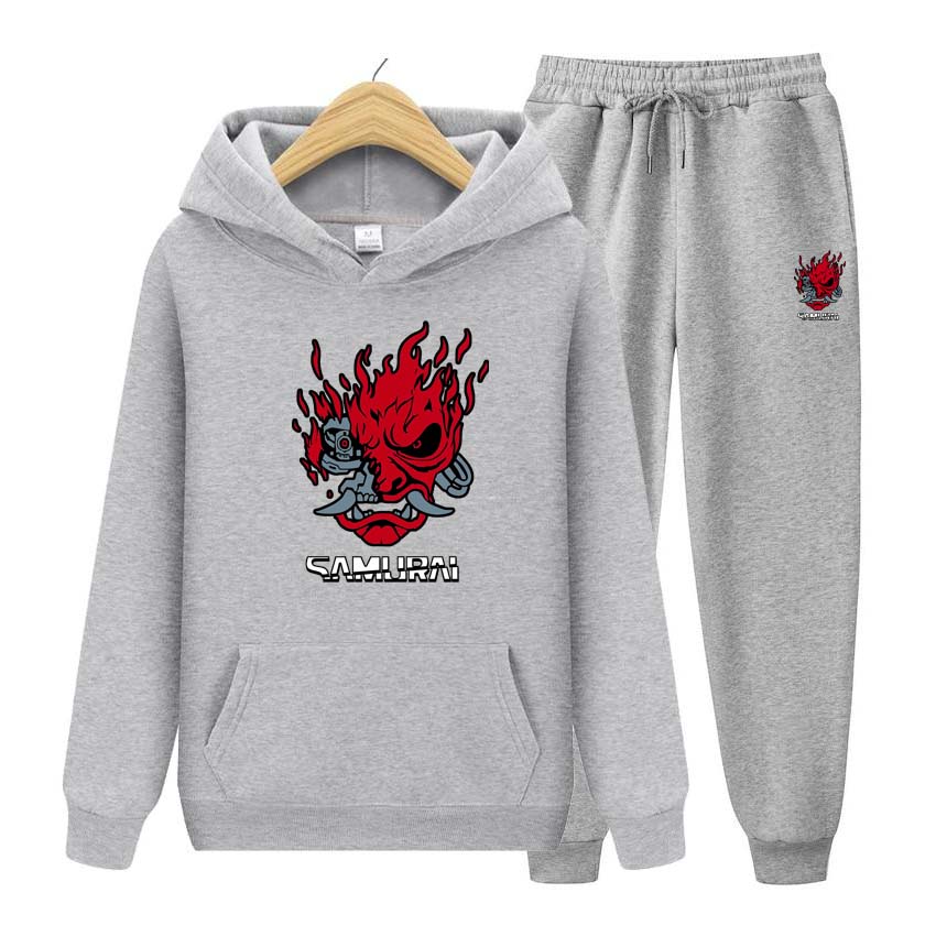 Módní Anime Potisk Teplákové soupravy Pro ženy Muži Mikina Oblečení Muži Běžecký set Sportovní oblečení Jogger Pánské tepláky Zimní souprava Sportovní