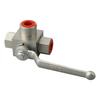 500 Bar Ball Valve Carbon Steel Hard Seal Convenient
