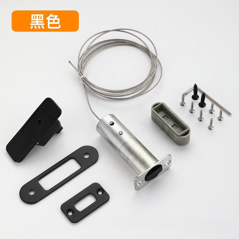 Невидимая Магнитная Автоматическая Деревянная Дверь, Двойная Дверь, Скрытый Защелка, Складная Дверь с Открытием Нажатием, Система Замка-Защелки