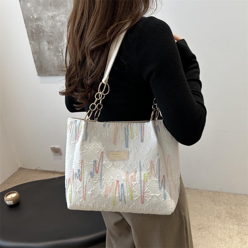Fashionable Multi-color Pu Tote Bag For Girls Ideal For Daily Use And School