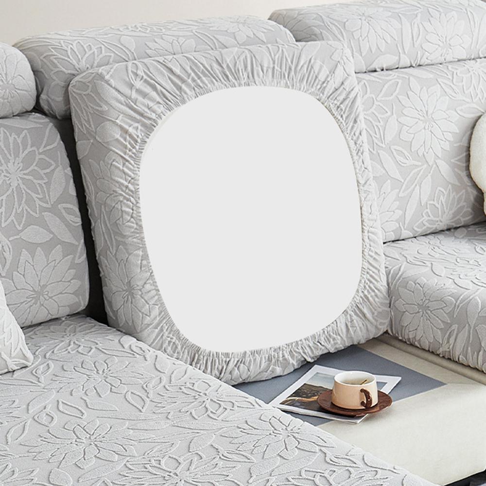 New Flower Pattern Jacquard Sofa Covers For Living Room Super Thicken Soft Sofa Seat Cushion Cover Elastic Fabric Sofa Slipcover