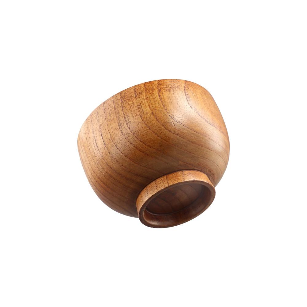 

Rice Noodles 1Pcs Box Kitchen Tableware Lunch Wooden Bowl коричневий