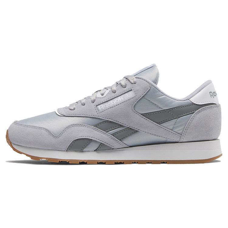 Reebok Classic Nylon Comfortable Versatile Support Low-Top Running Shoes Unisex sneaker Gray 100074325