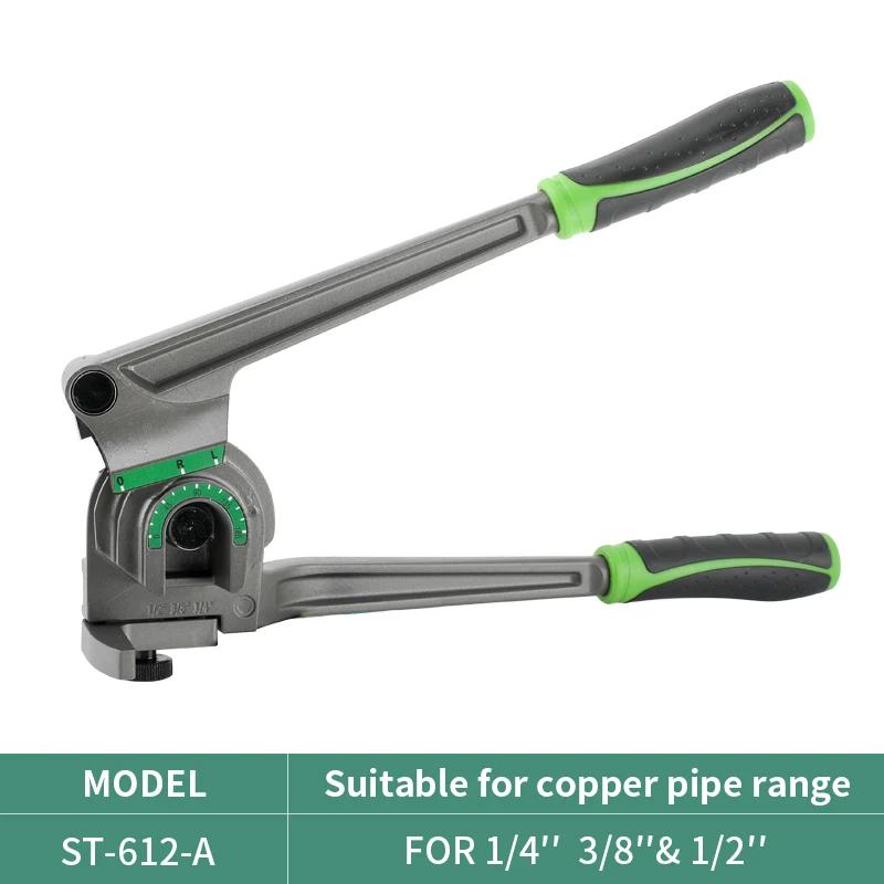 DSZH Copper Pipe Bender Tool 5/8/16 1/2/4 for Copper Aluminum Pipe Air Conditioner 3 In 1 Lever Bending Machine for 6/8/10mm
