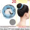 Children's Flower-style Colorful Hair Net Art Examination Dancing Net Bag Children's Hair Bun and Head Flower