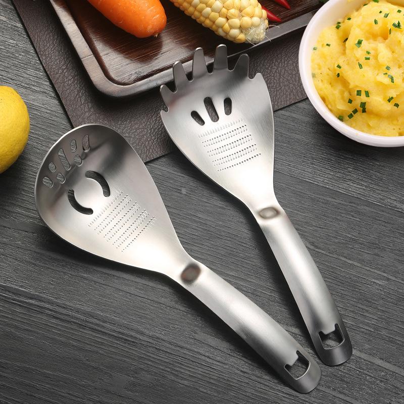 Multifunktionell Köksredskap i Rostfritt Stål För Matlagning Vitlök Ingefära Grönsaksrivare Malare Sked Köksredskap