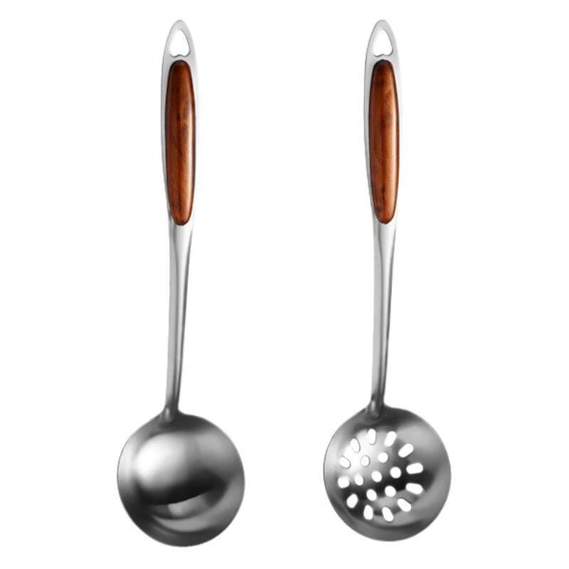Non-magnetic Stainless Steel Soup Ladle and Strainer