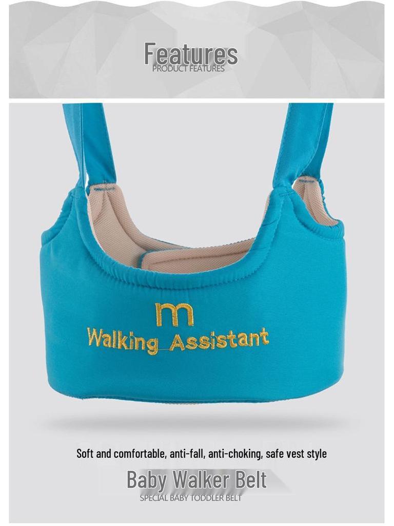 Breathable Baby Walking Harness & Anti-Fall Leash for Infants & Toddlers