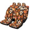 Set di Coprisedili per Auto con Fantasia Floreale per la Maggior Parte delle Auto, Trendy Traspiranti Decorativi Coprisedili Protettivi per Auto Set Completo, Auto