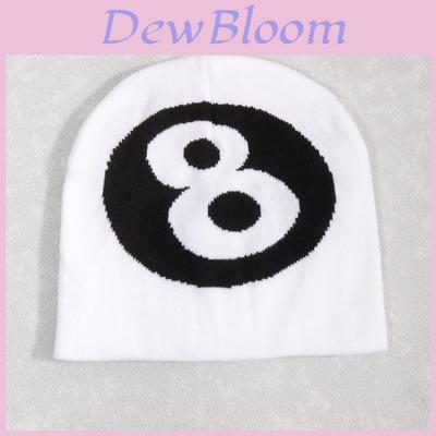 Knit Hat With Alphabet Design For Casual Warmth In Fall Winter
