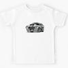Classic Sixties American Muscle Car Cartoon Kids T-Shirt