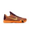 Nike Kobe 10 'Silk' (Unisex) Merlot / Metallic Gold-Villain Red-Total Orange Basketball Shoes 705317 676