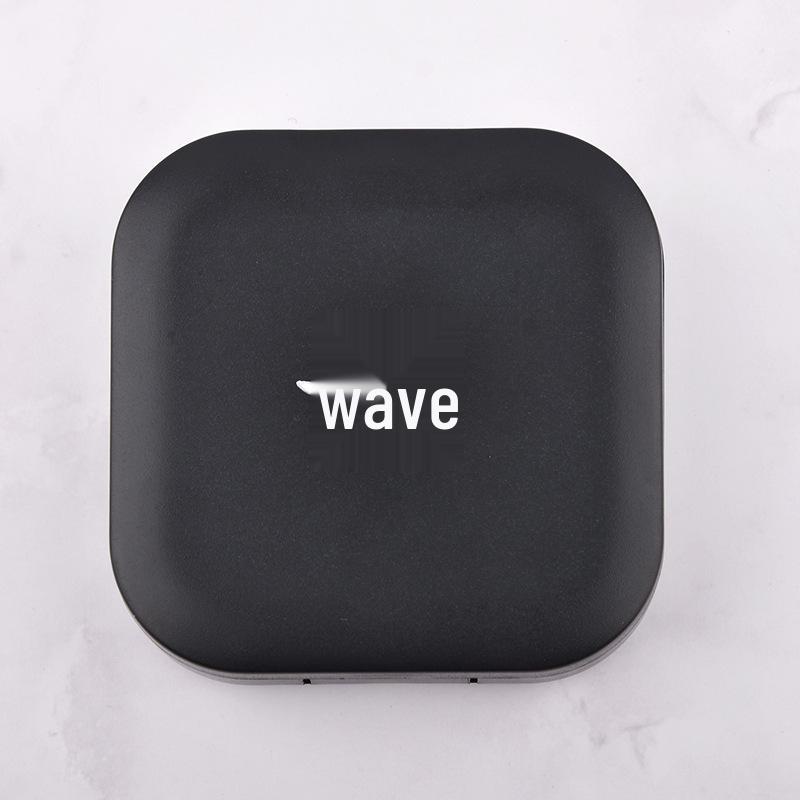 Modny pojemnik na soczewki kontaktowe z postacią ze slangu internetowego