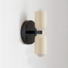 French Nordic Cream Double Head Wall Lamp for Bedroom & Dining Room