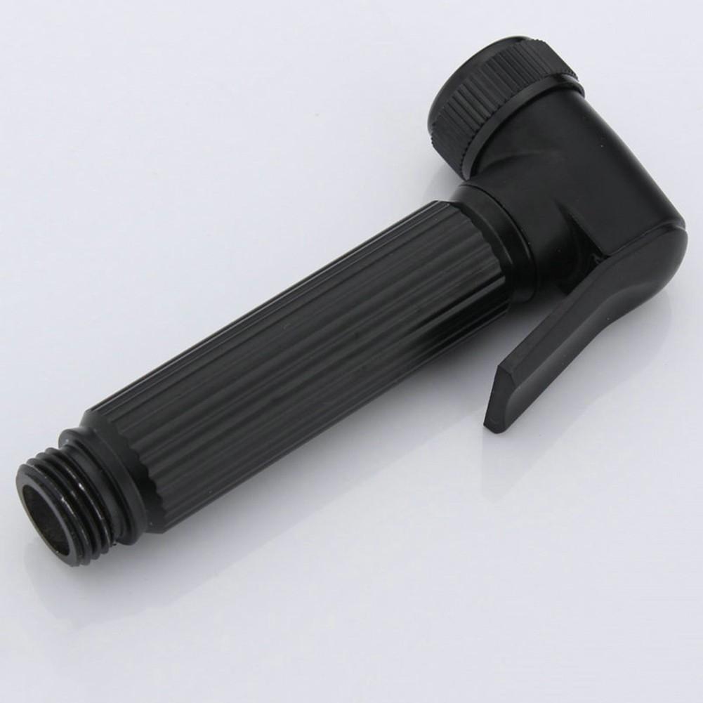 Black Bidet Sprayer Self Cleaning Shower Head Zinc Alloy