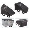 Window Switch Switch Buttons 2pcs 807624374022 Black Console Cap Plastic Interior Replacement Parts High Quality