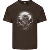 Lone Wolf In the Moonlight Unisexs Light Cotton TShirt