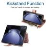 Crossbody Zipper Cards Solt Wallet Leather Case For Samsung Z Fold 7 6 5 4 3 5G Fold6 Fold5 Lanyard Kickstand Bag Pocket Cover
