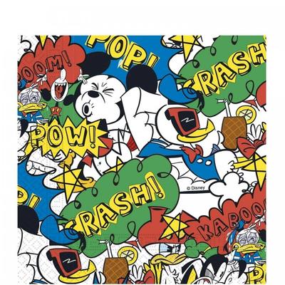 Dwuwarstwowe serwetki z Myszką Miki (20 szt)