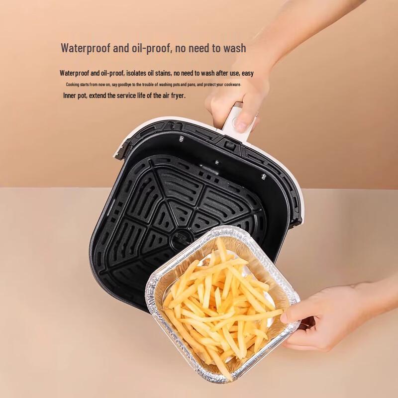ZISIZ Air Fryer Aluminum Foil Bowls