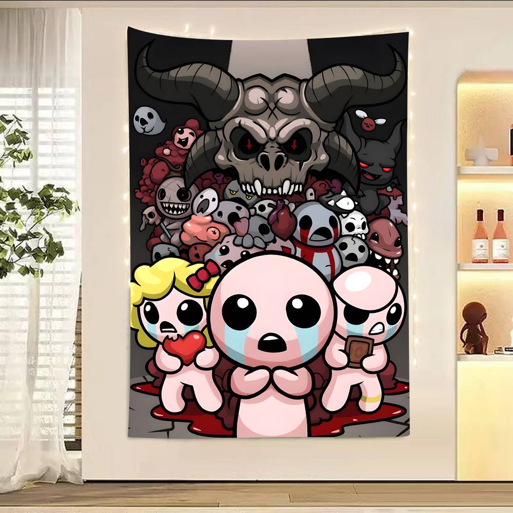 Game The Binding Of Isaac Classic Anime 2025 Photography Background Birthday Cake Smash Portrait Decor Backdrop Photo Studio