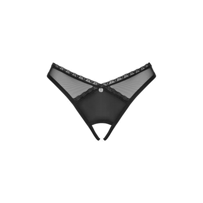 Obsessive - String Ouvert Latinesa - Černá M/L