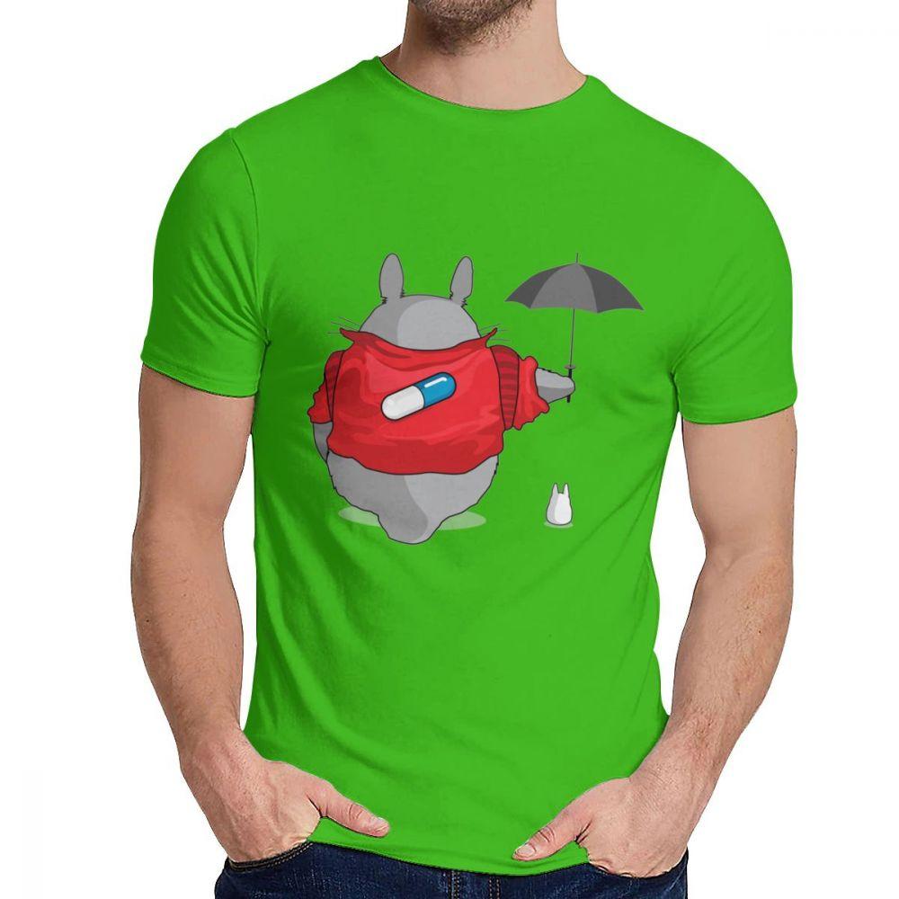 Novelty My Neighbor Totoro Meets Akira T Shirt Cottton Japanese Classic Anime T Shirt