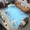 Christmas Style CARPET FOR LIVE ROOM Blue Luxury Home Decoration Bedroom Large Area Rugs Washable Lounge Floor Mats Bedside
