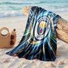 Asciugamano da Spiaggia in Microfibra con Stampa Manchester City Asciugatura Rapida Assorbente Grande Asciugamano per Spiaggia Nuoto Viaggio
