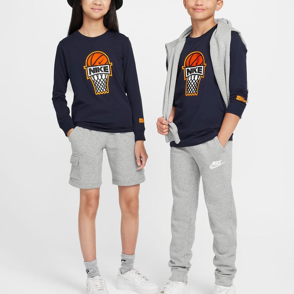 Nike T Shirt Dark Obsidian Teenagers FZ5196-475