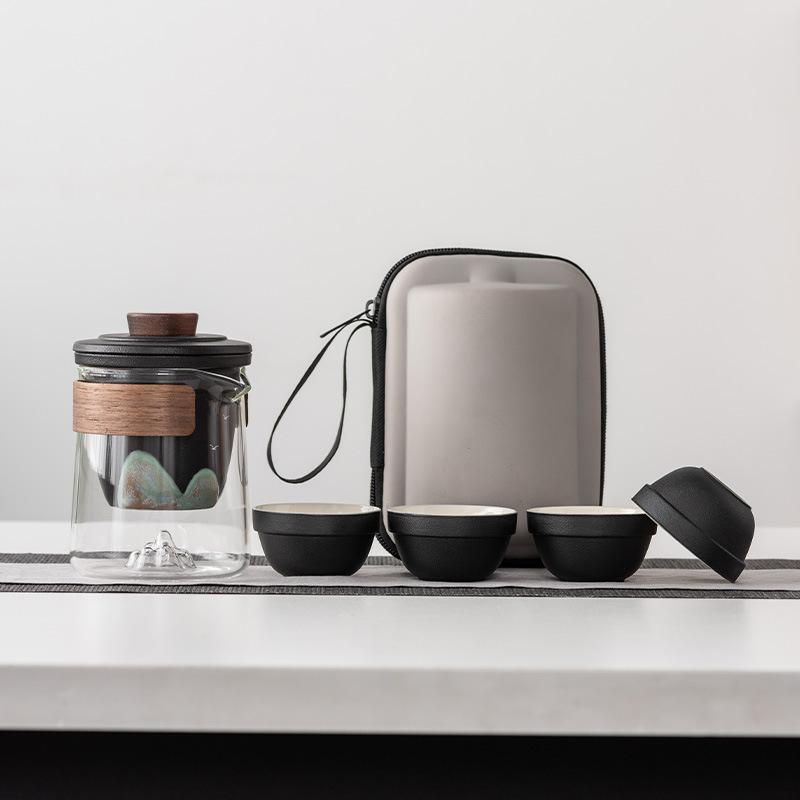 Yuanshan Travel Tea Set Business Gifts Send Leader Teacher Father Bank Customer Company Annual Meeting High-end Souvenir Gift