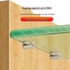 Integrated Self-Tapping Screw Shelf Support for Kitchen Cabinets and Wardrobes