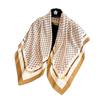 91Cm square scarf silk scarf women's new literary and fashion scarf accessories autumn and winter retro versatile shawl