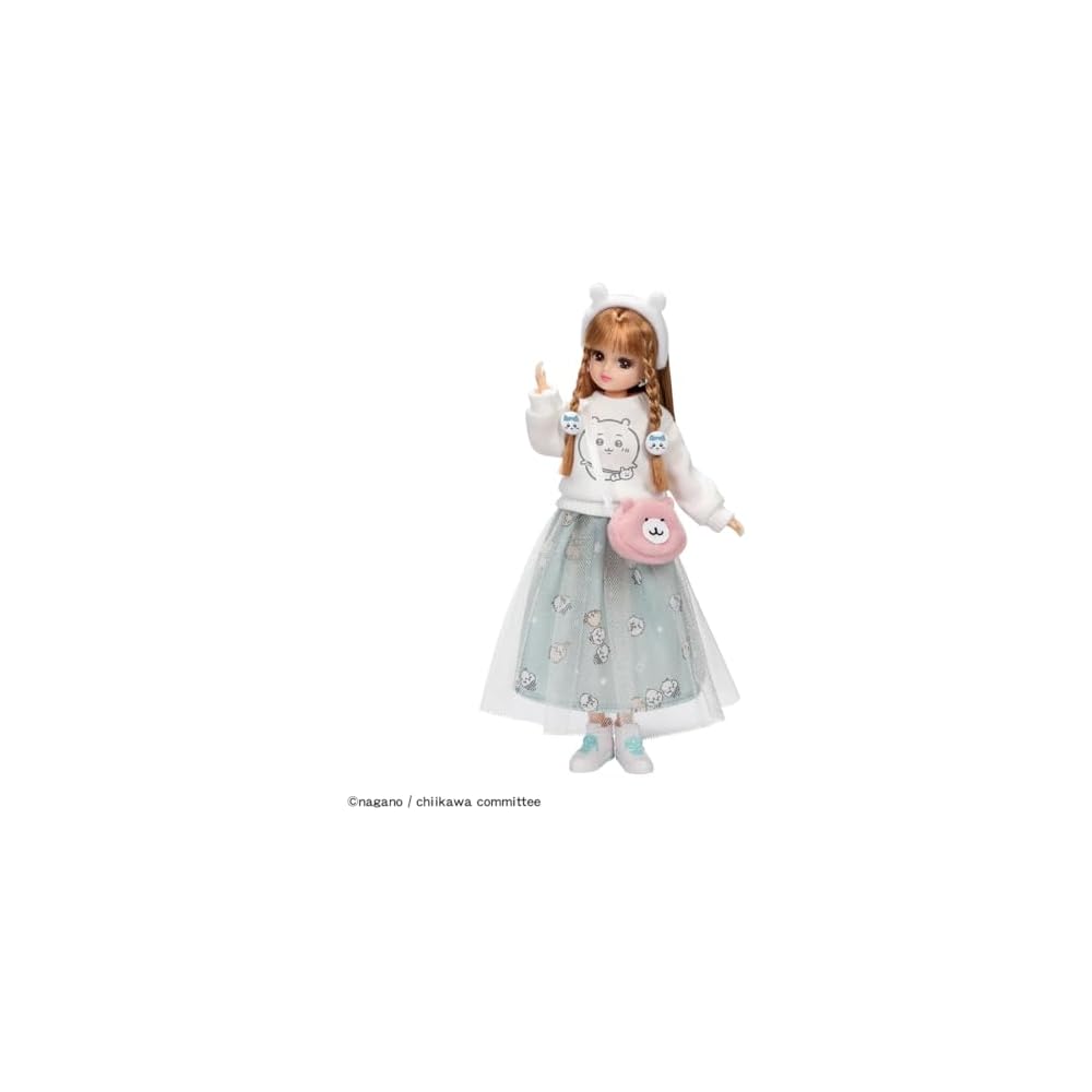 Takara Tomy Licca-chan Doll LD-08 Chikawa Design Dress-Up Toy for Kids Age 3 and Up
