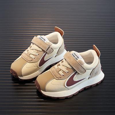 Mode Leder Kinder Forrest Gump Schuhe neuer Herbst und Winter Samt Jungen und Mädchen Sportschuhe Baumwollschuhe