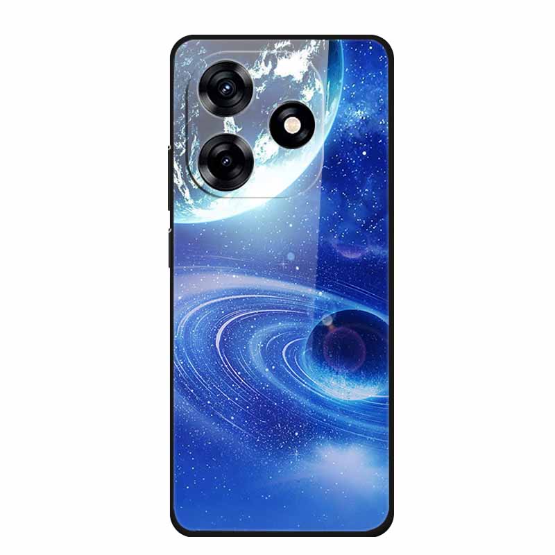 Glass Back Cover For Honor X5c Plus Case Coque Hard Tempered Glass Case For Honor Play 10A X5c Plus Phone Case Cover Soft Bumper