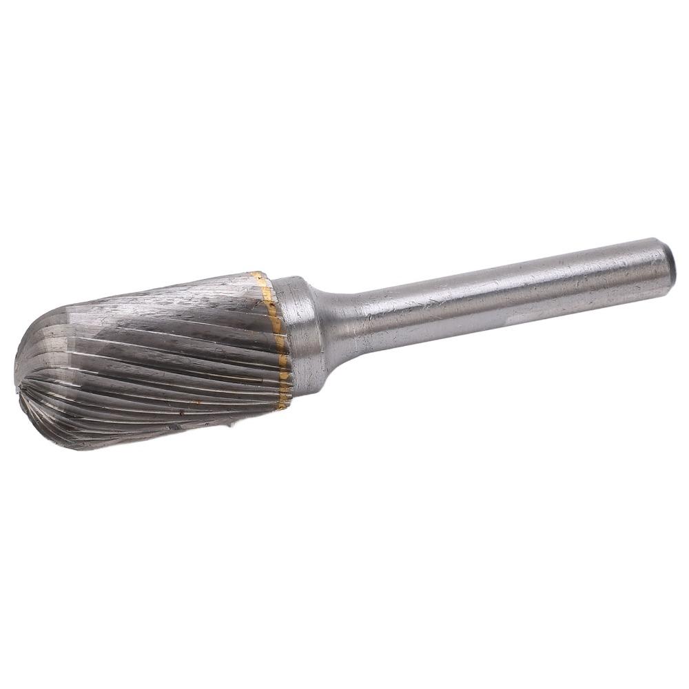 Single Cut Flutes Carbide Burr File Silver Single Cut Burr Bit New Die Grinder Bit Metal Deburring