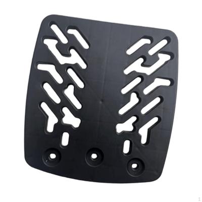 Plaque de base de coffre arrière de moto, Porte-bagages arrière, Plaque de coffre, Accessoire d'extérieur