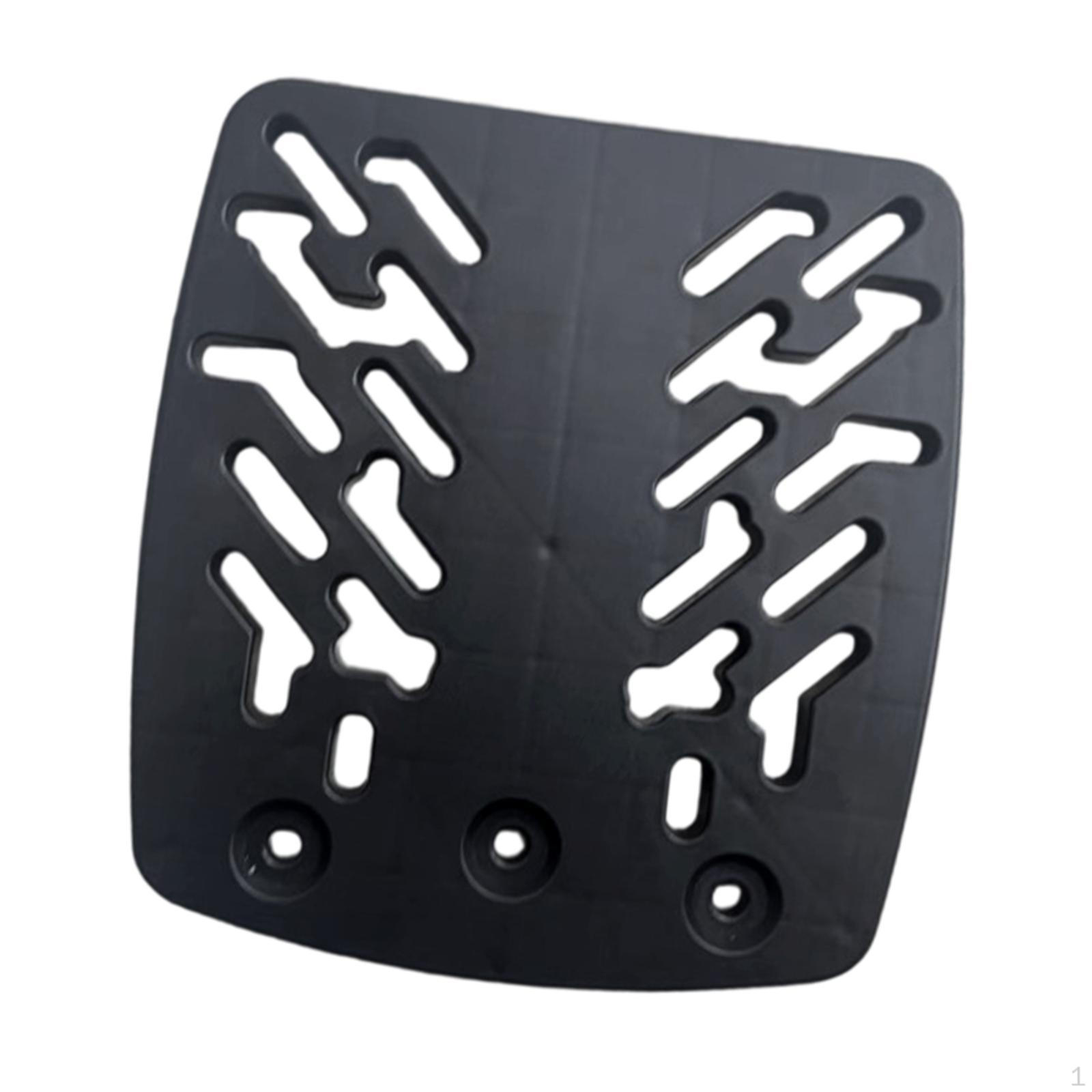 

Motorcycle Rear Tail Box Base Plate,Rear Luggage Rack Trunk Plate Outdoor Accessory