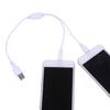 Dual Micro USB to USB 2 in 1 Charging Y Splitter Cable Fast Charging Cable