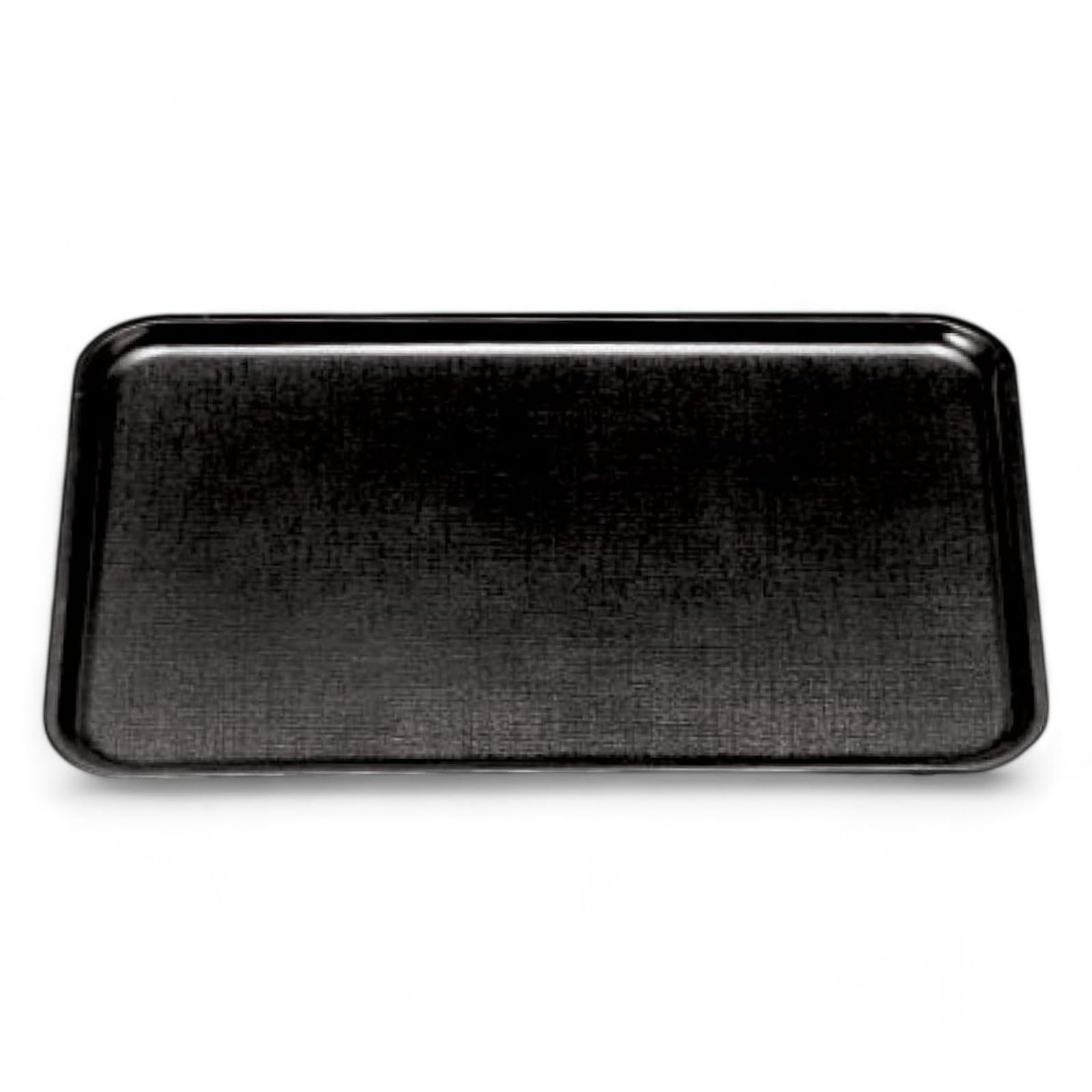 

FRP New 1 Shaku Long Weave Tray Lacquerware Made in Dishwasher Safe J-kitchens (Tray/Tray) Black, Non-Slip, 33cm, (Strong Resin), Japan,