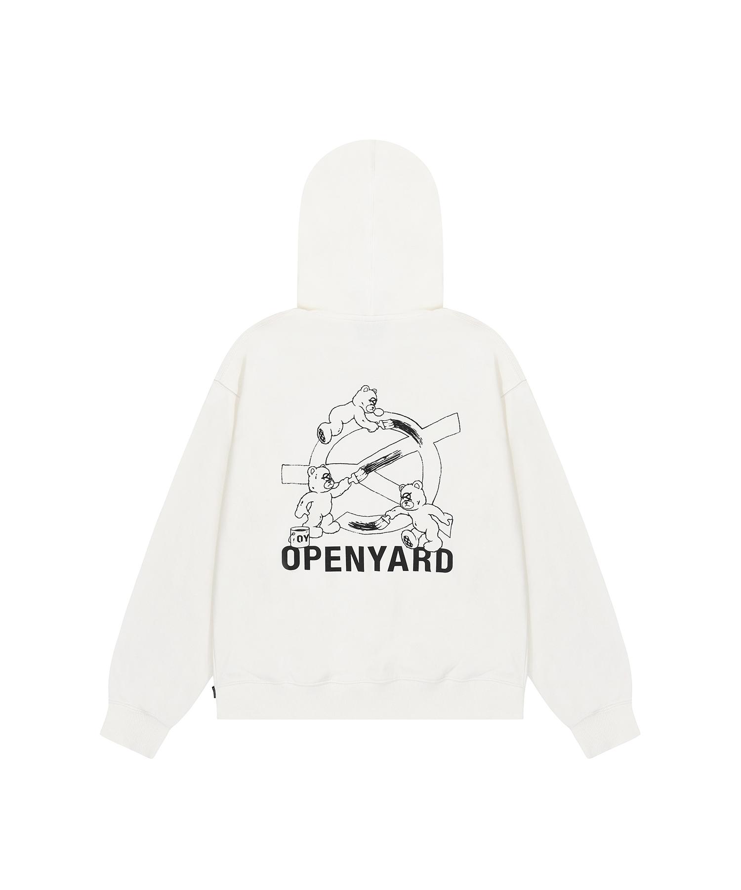 Oy Painting Odolly Hoodie - White 0