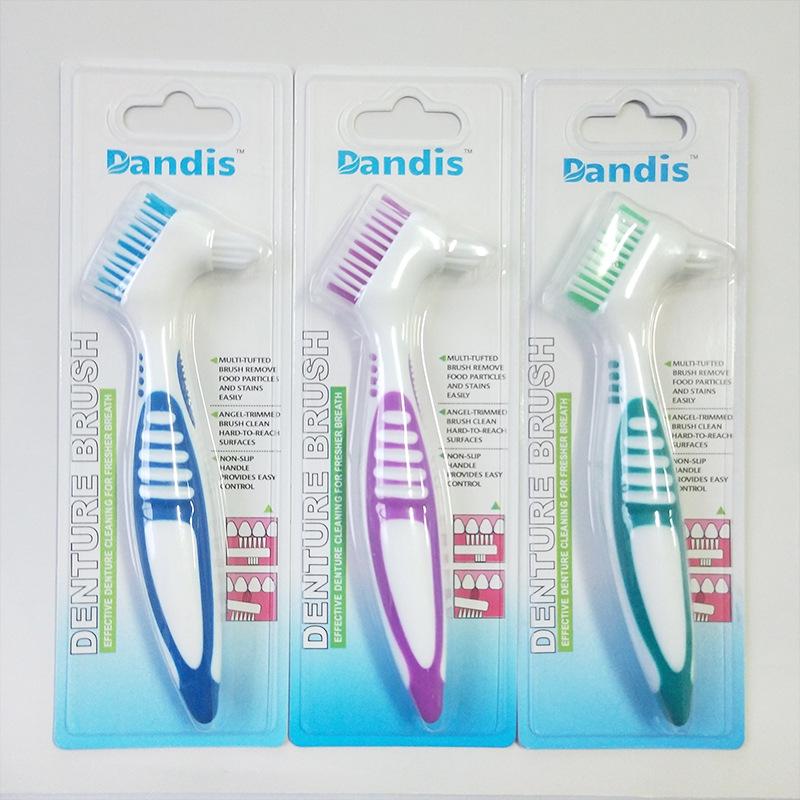 Double-Sided Denture & Aligner Cleaning Brush - 1 Piece