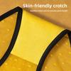 Ladies Summer New Style Pure Desire Lace Mesh Bow Pure Cotton Crotch Low Waist Triangle Briefs
